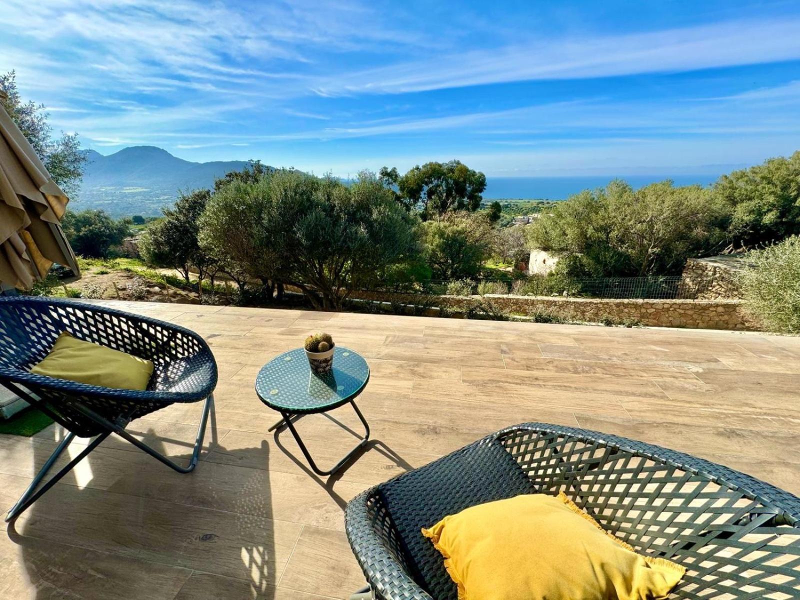 Super Villa Moderne Corbara Vue Mer Экстерьер фото